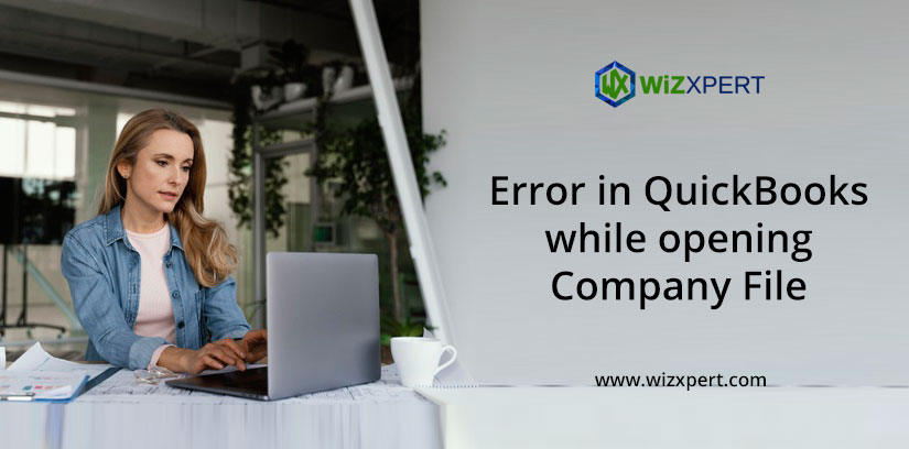 Error in QuickBooks while opening Company File