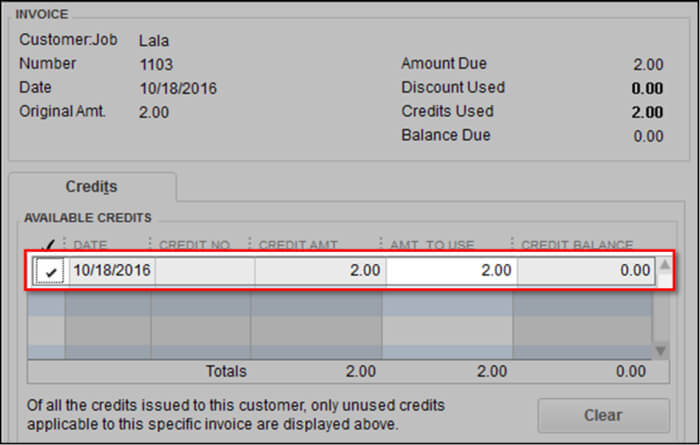 How to Write Off Customer and Vendor Balances in QuickBooks 2 Available credit in QuickBooks