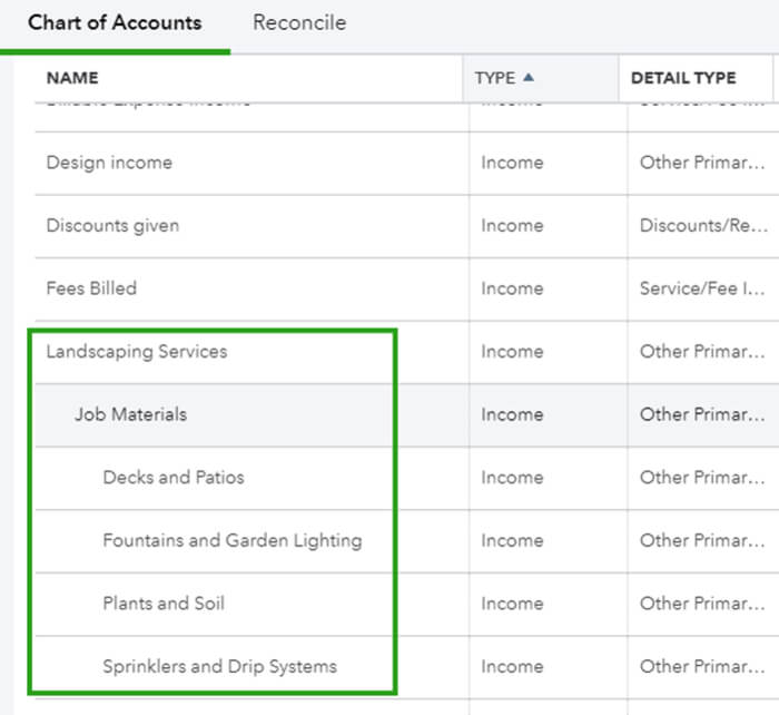 How to create subaccounts in QuickBooks Online using Chart of Accounts 1 How to create subaccounts in QuickBooks Online using Chart of Accounts 1