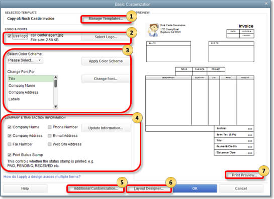 How to Use And Customize Form Templates in QuickBooks Desktop 1 Customize Form Templates In QuickBooks Desktop