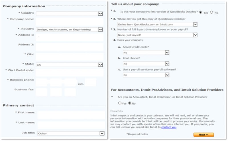 3 Easy Steps To Install QuickBooks Desktop Student Trial 2 Form to Activate QuickBooks student trail account