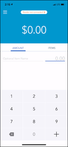 How To Process Payments In The GoPayment App 2 Blue GoPayment App QuickBooks Online