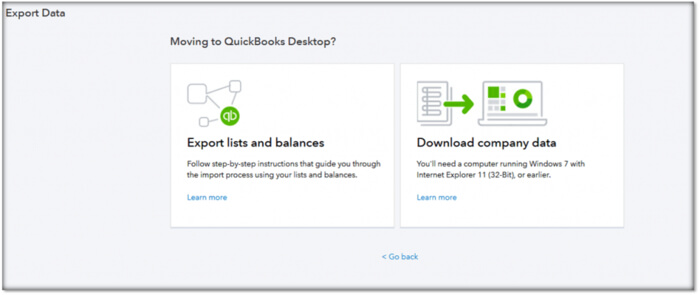Export and convert QuickBooks Online data to QuickBooks Desktop 2 Export and convert QuickBooks Online data to QuickBooks Desktop 1