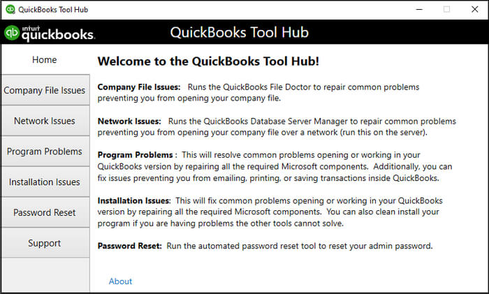 QuickBooks Tool Hub