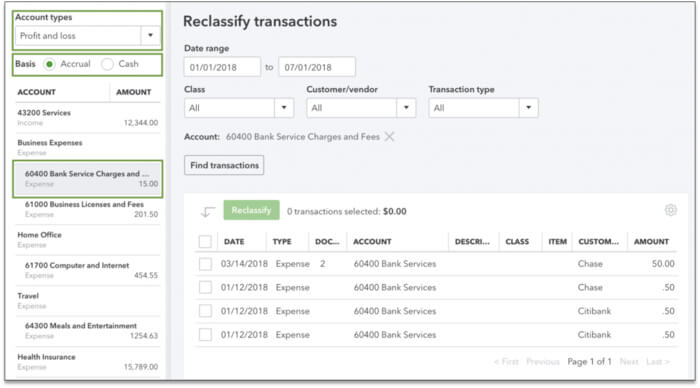 How To Move or Reclassify Transactions in QuickBooks Online Accountant 1 Reclassify Transactions in QuickBooks Online Accountant