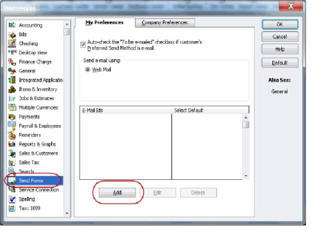 How To Set Up Email In QuickBooks Desktop - Explained 3 set up regular webmail service in QuickBooks