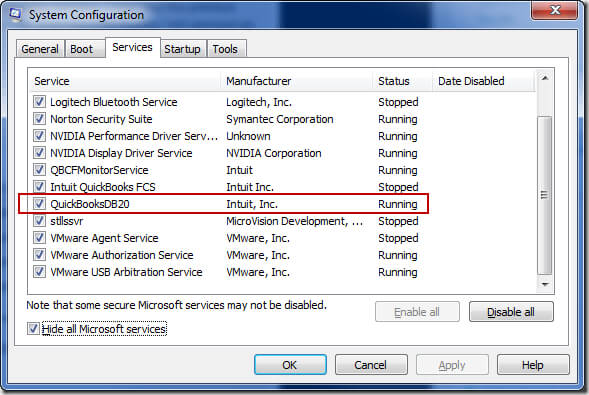 What is QuickBooks QBDataServiceUser Account and why you need it? 1 System Configuration