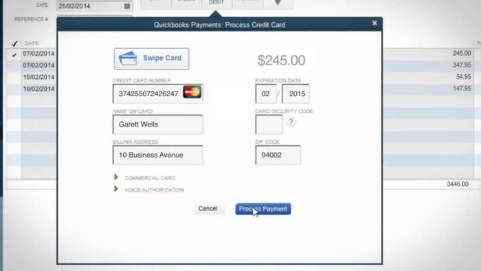 QuickBooks Payments - How To Accept & Process Payments 1 process customer payments