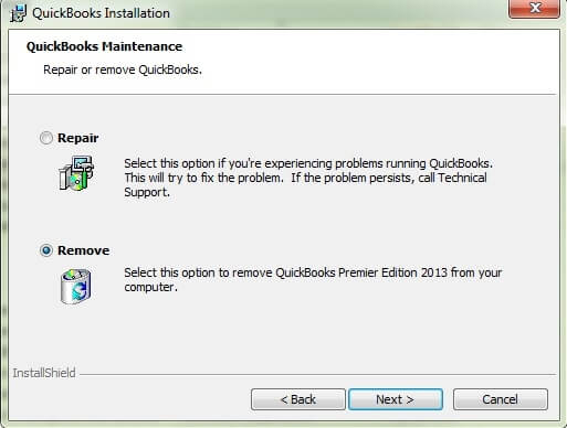 uninstall QuickBooks Desktop