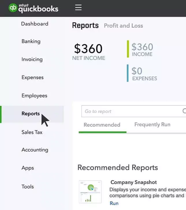 Check Your Business Health In QuickBooks Online