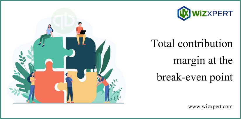 total contribution margin at the break-even point