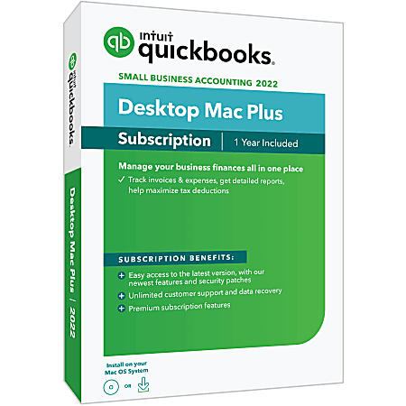 QuickBooks Desktop Mac Plus Subscription