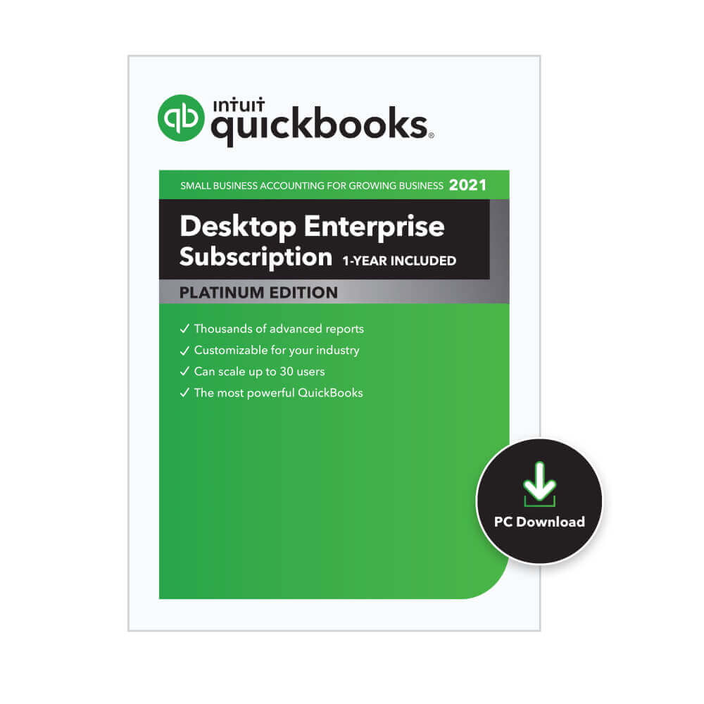 QuickBooks Desktop Enterprise Platinum Edition