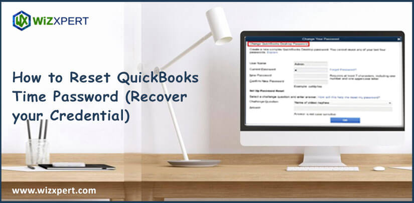reset QuickBooks Time password