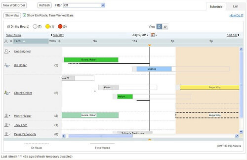 Instant Schedule in Intuit Field Service Management