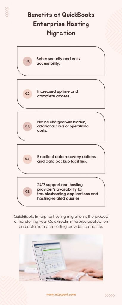 Advantages of QuickBooks Enterprise Hosting Migration