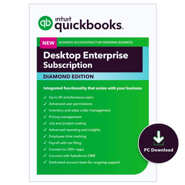 QuickBooks Desktop Enterprise Diamond Edition