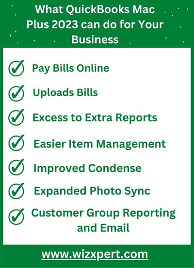 New Features of QuickBooks Mac Plus 2023