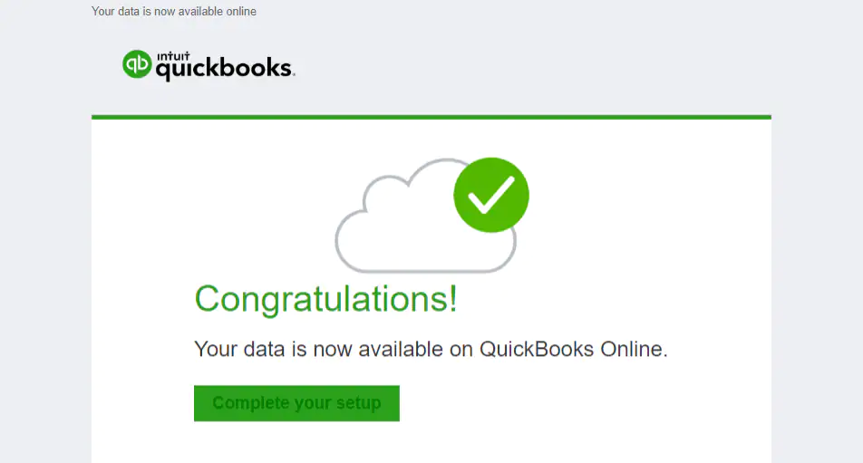 Import QuickBooks Online from QuickBooks Desktop