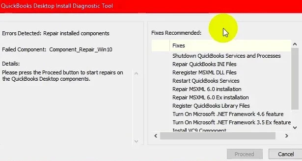 Components updated