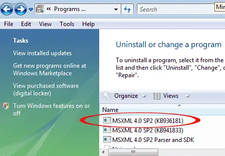 Uninstall and reinstall the MSCML.dll files.