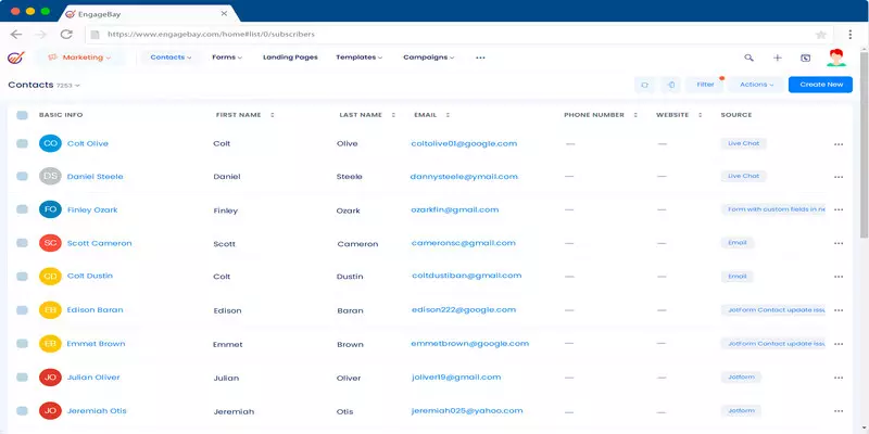 EngageBay CRM