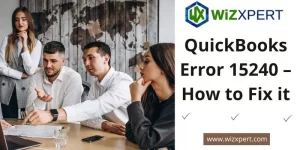 QuickBooks error 15240