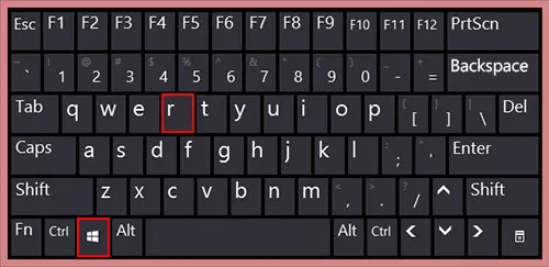 Run Window Window + R