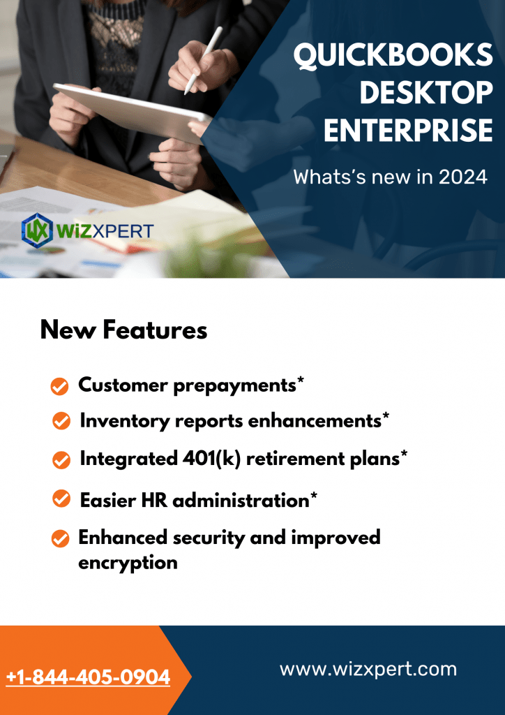 QuickBooks enterprise new features 2024