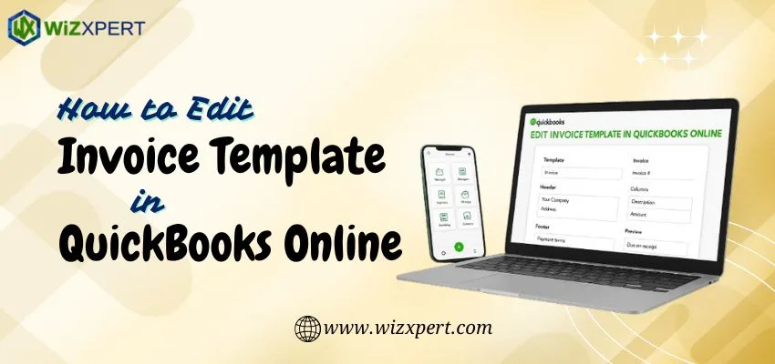 Edit Invoice Template in QuickBooks Online Image