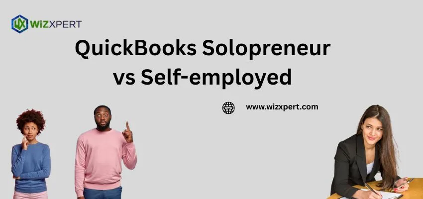 QuickBooks Solopreneur vs Self-employed image