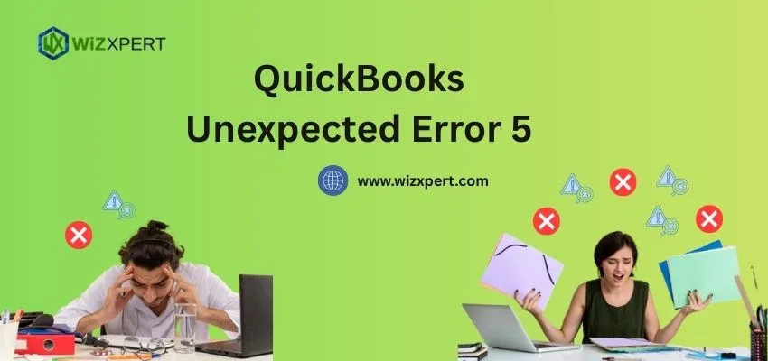QuickBooks Unexpected Error 5 image