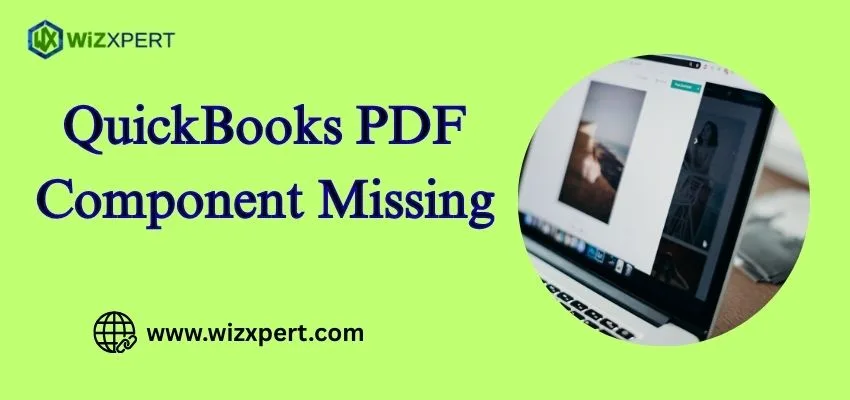 QuickBooks PDF component missing image
