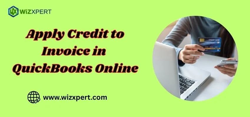 Apply credit to invoice in QuickBooks Online image