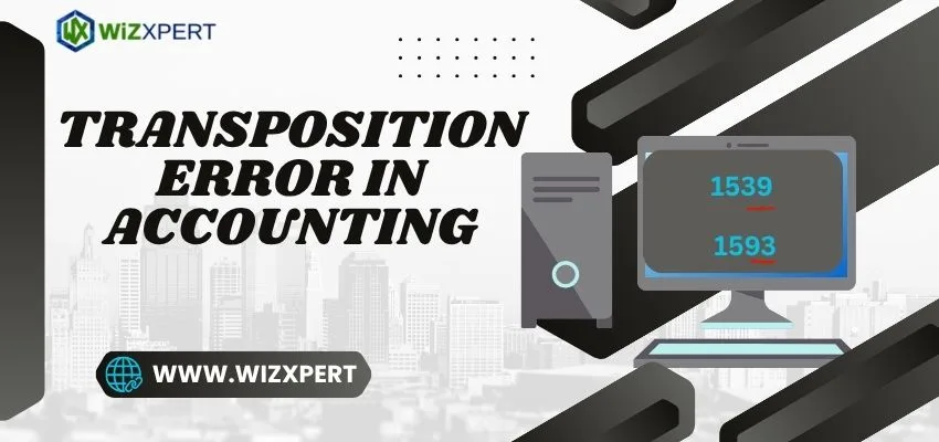 Transposition Error in Accounting Image