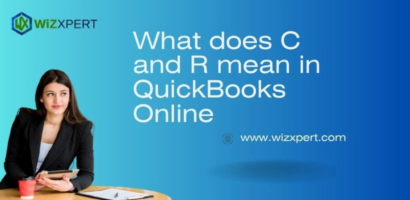 What does C and R mean in QuickBooks Online image