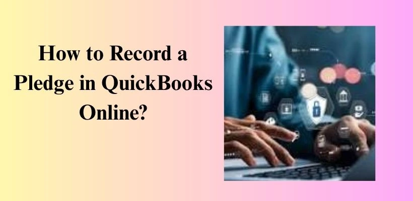 How to Record a Pledge in QuickBooks Online? Image