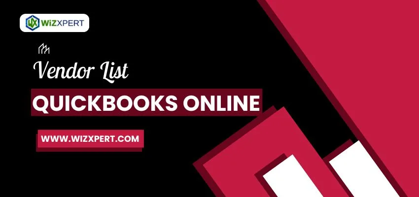 Vendor List QuickBooks Online image