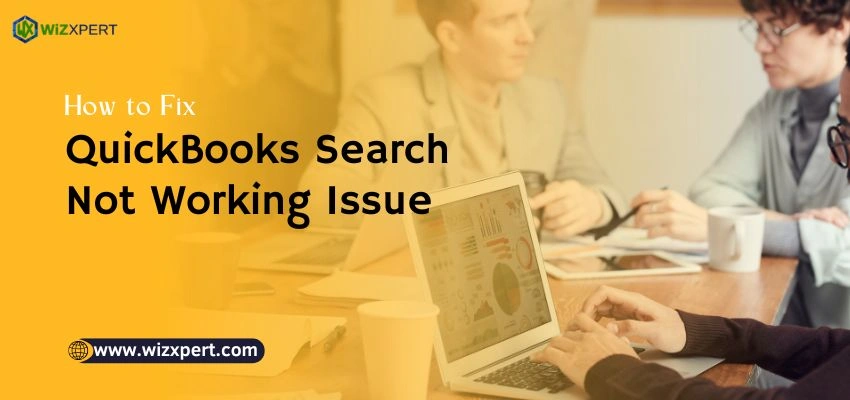 QuickBooks Search Not Working