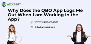 Why Does the QBO App Logs Me Out When I am Working in the App?